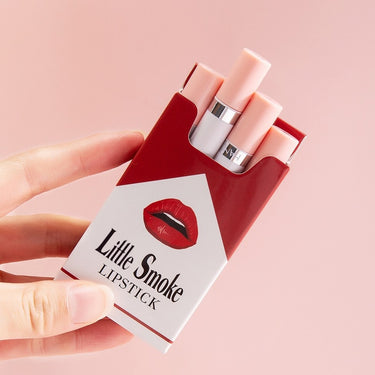 Little Smoke 4pc Red Lipstick Set - Matte Coloured Sets